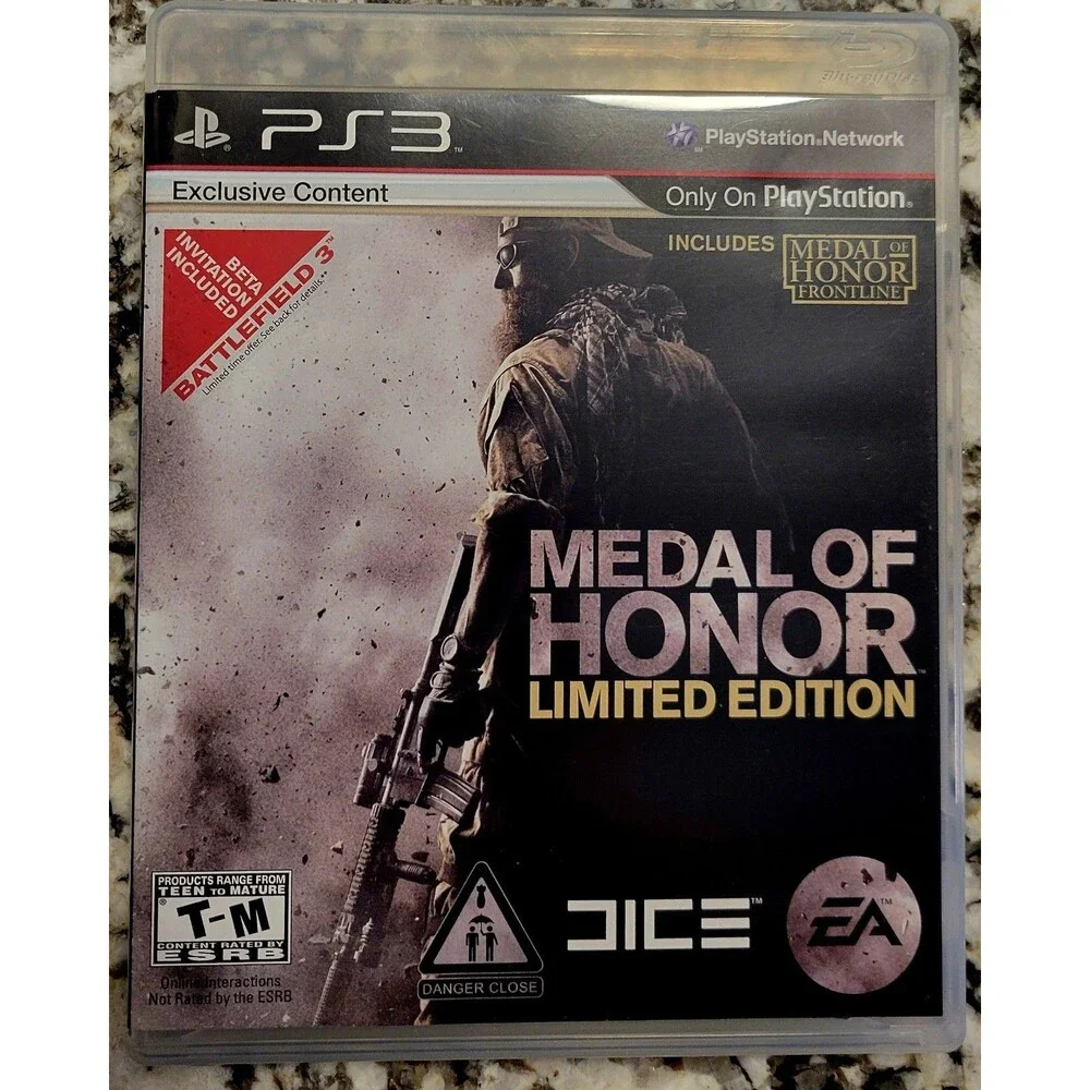 Sony PlayStation 3 PS3:Medal of Honor Limited Edition,CIB,TESTED,FAST SHIPPING